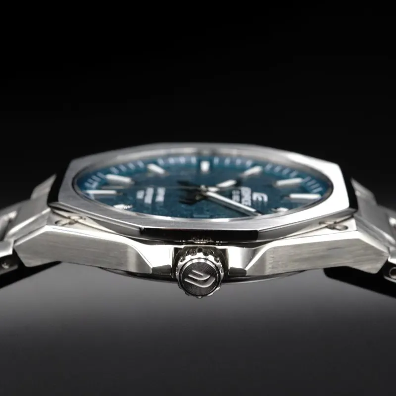 Casio Edifice Slim Line Textured Green Dial Men's Watch- EFR-S108DE-3AV
